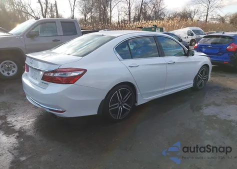 2016 Honda Accord Sport из США, поврежденный, VIN 1HGCR2F52GA104822